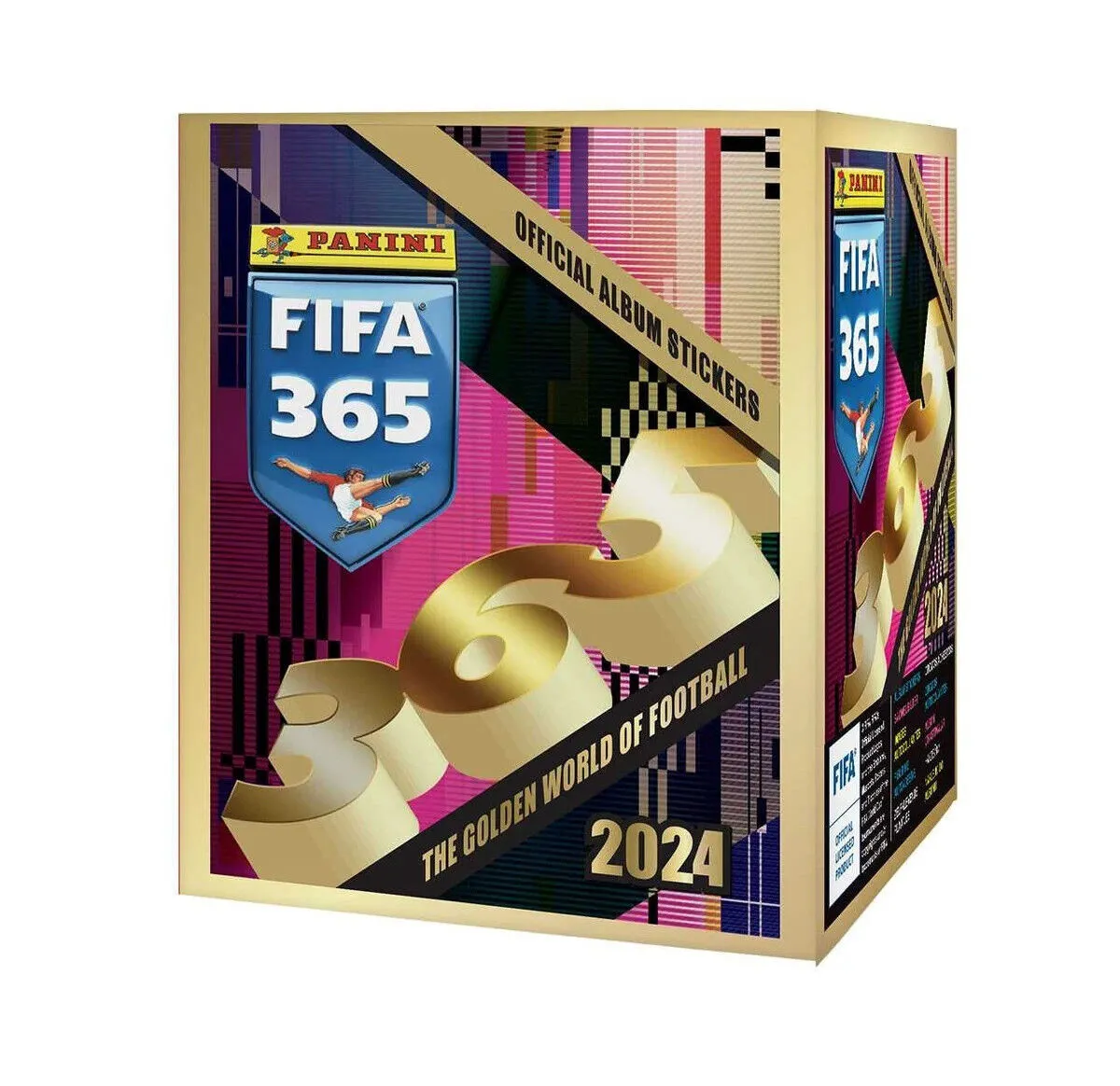Panini FIFA 365 2024 Soccer Sealed 36 Pack 180 StickerS BOX DISPLAY