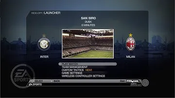 FIFA 09 (2009) - Inter Milan vs AC Milan - Gameplay PS3 HD [RPCS3]
