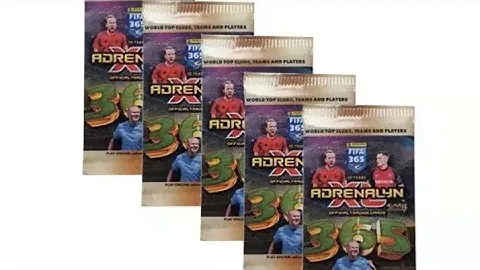 FIFA 365 Adrenalyn XL™ 2025 Trading Cards. Распаковка Panini.