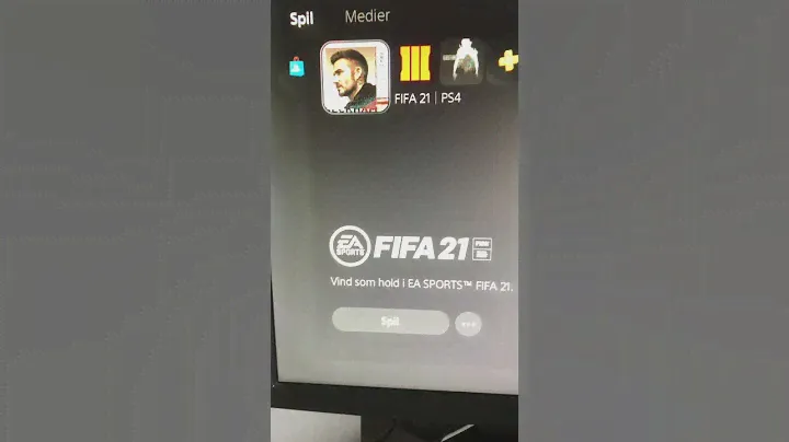 How to change to PS4 version of FIFA21 on PS5