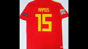 🇪🇸 SPAIN 2018 home jersey UEFA NATIONS LEAGUE