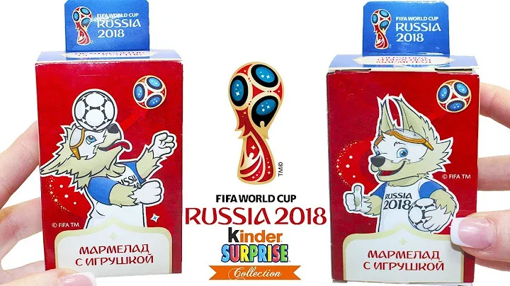 Свитбокс ФИФА Игрушки Волк Забивака- Символ ФИФА 2018! Unboxing Sweetbox FIFA 2018 RUSSIA