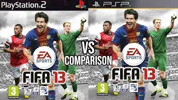 FIFA 13 PS2 Vs PSP