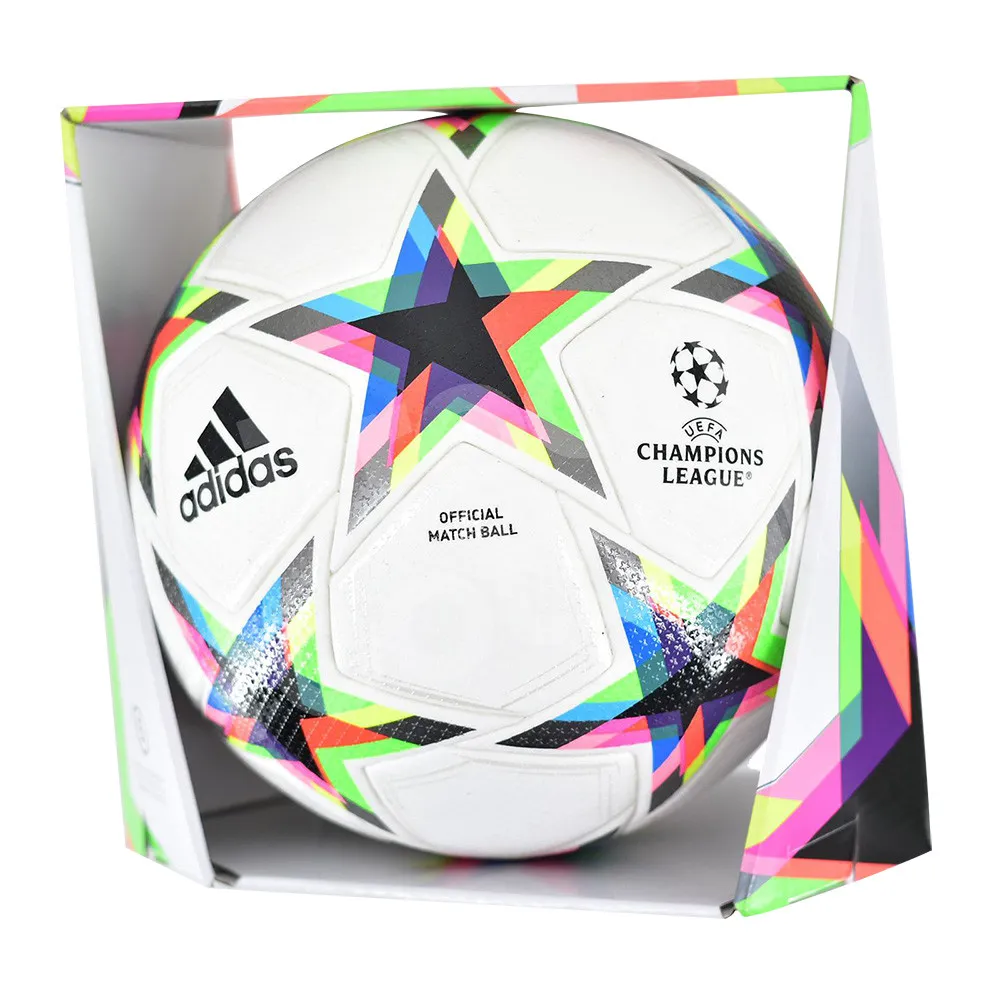 Мяч футбольный ADIDAS UCL PRO Void №5 FIFA Quality Pro (ПУ) оранжево-черно-серый (5, КИТАЙ, Есть в наличии, белый, мультиколор, термосшивка, латекс, полиуретан, FIFA Quality Pro (FIFA Approved), профе-0
