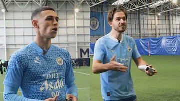 Футболисты Манчестер Сити играют в FIFA 24 | EA Sports FC24