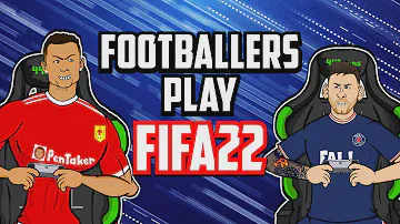 🎮Footballers play FIFA 22!🎮 (FIFAe Club World Cup Feat Messi Ronaldo Neymar + more! Frontmen 3.5)
