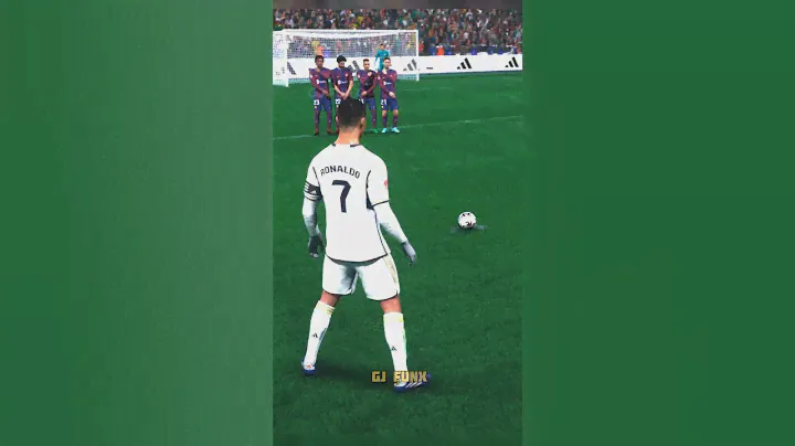 Ronaldo-Messi-Neymar-Mbappe-Bellingham 🥵Skill Goal #viral #ps5 #football #fc24 #gaming