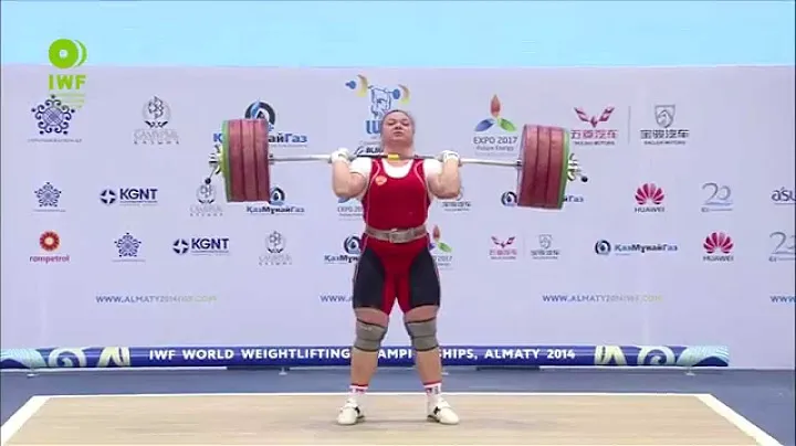 Women +75kg A Clean & Jerk 2014 World Weightlifting Championships
