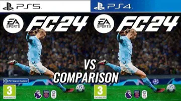 EA FC 24 PS5 Vs PS4
