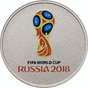 25 рублей чемпионат мира по футболу FIFA 2018 в России (цветная)