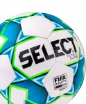 Мяч футзальный Select Futsal Super FIFA 850308, №4, белый/синий/зеленый (4)-1