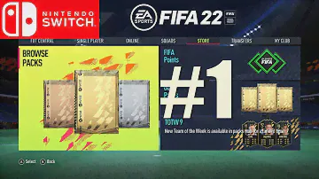 FIFA 22 Nintendo Switch™ Legacy Edition Ultimate Team Gameplay 1080p 60FPS #1