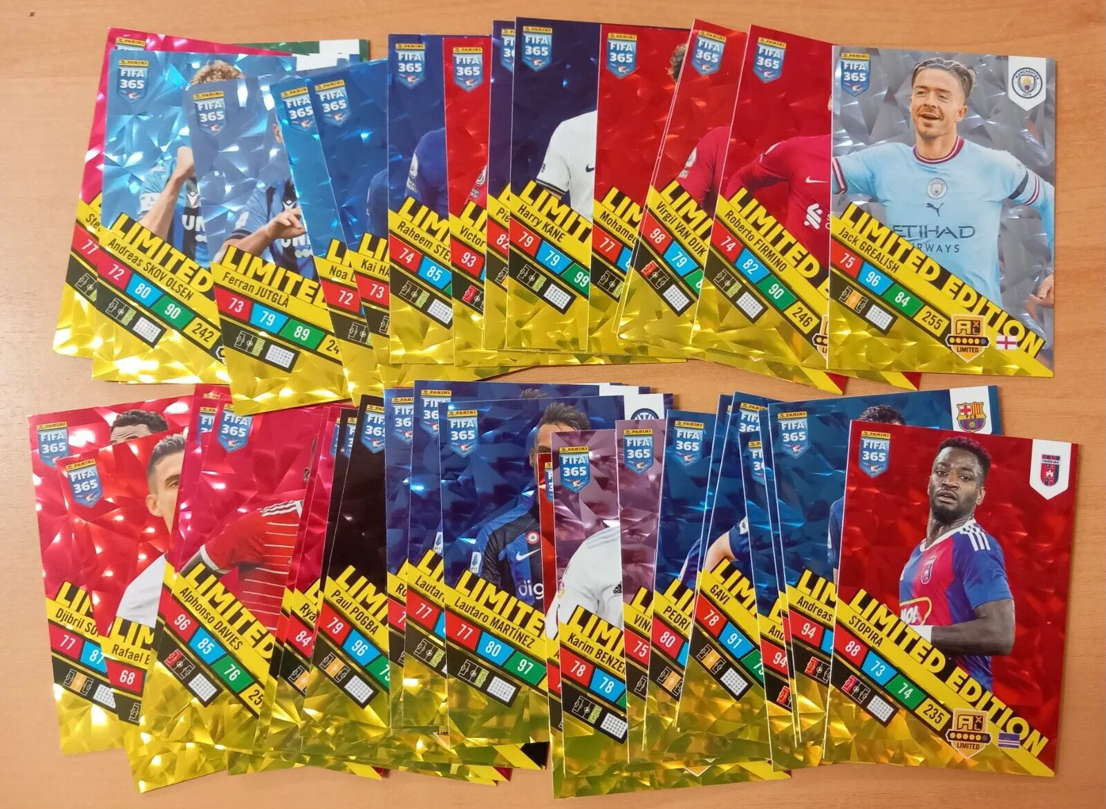 PANINI FIFA 365 2023 LIMITED EDITION CARDS TO CHOOSE - RARE BRIGNOLI