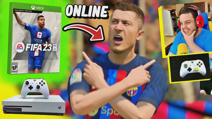 Jogando FIFA 23 ONLINE no XBOX ONE S! (GamePlay Multiplayer Teste)