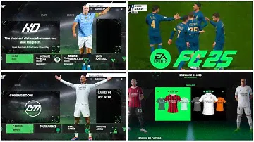 FC 25 Mod fifa 14 android offline , Update full kit , transfer & camera PS5 HD