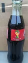 2014 COCA COLA FIFA WORLD CUP SOCCER BRAZIL 8 OUNCE GLASS COKE SODA BOTTLE FULL
