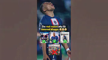 WHY EA removed Mbappe as FIFA/EAFC cover star 😳 #football