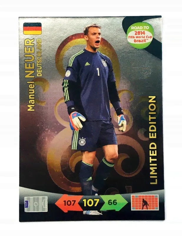 ROAD TO FIFA WORLD CUP 2014 PANINI LIMITED Neuer