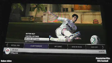 Playstation Vita - FIFA Football gameplay HD