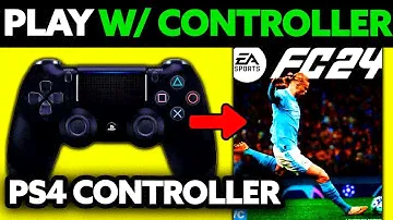 How To Play FC 24 on PC with PS4 Controller (2024)