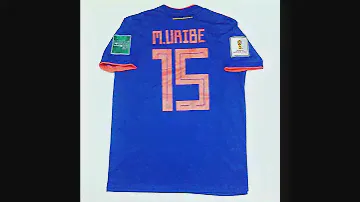 🇨🇴 COLOMBIA 2018 away jersey FIFA WORLD CUP