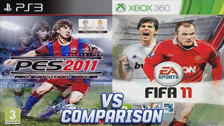 PES 2011 PS3 Vs FIFA 11 Xbox 360