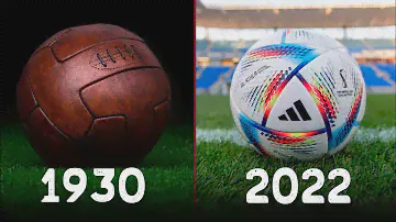 Все мячи Чемпионатов мира по футболу 1930-2022