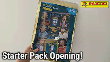 Starter Pack Opening! - Panini FIFA 365 2023 Sticker Collection (*The Golden World Of Football*)