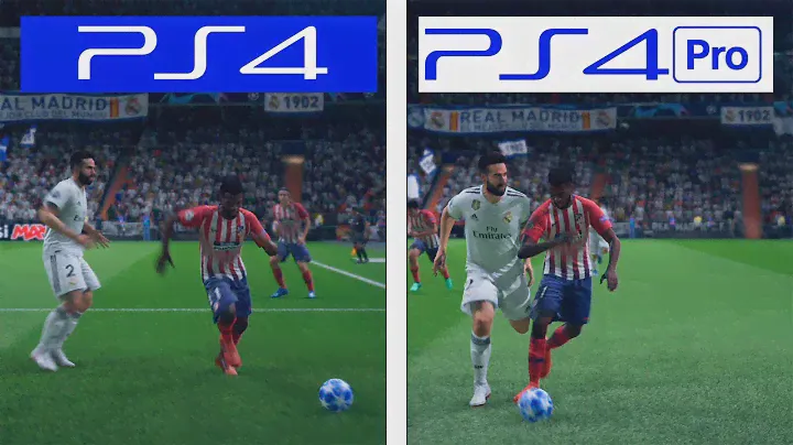 Fifa 19 | PS4 vs PS4 Pro | Graphics Comparison | Comparativa