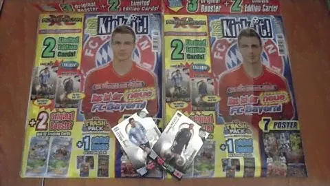 MESSI & NEUER LIMITED EDITIONS Just Kick It Magazine panini ROAD TO WORLD CUP 2014 TCG