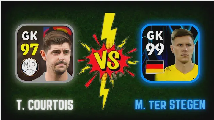 T. COURTOIS vs M. ter STEGEN, Goalkeeper Comparison..!👀🔥 | Efootball 2024 Mobile