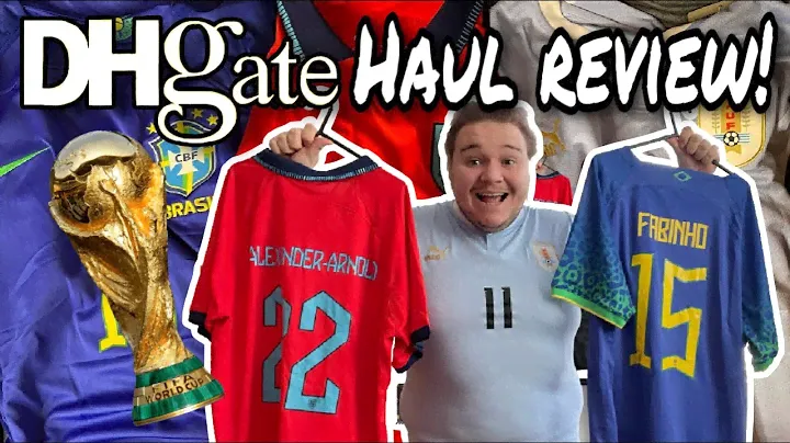 World Cup 2022 DHGate Haul! Brazil, England and Uruguay shirts reviewed! 3xl plus size!