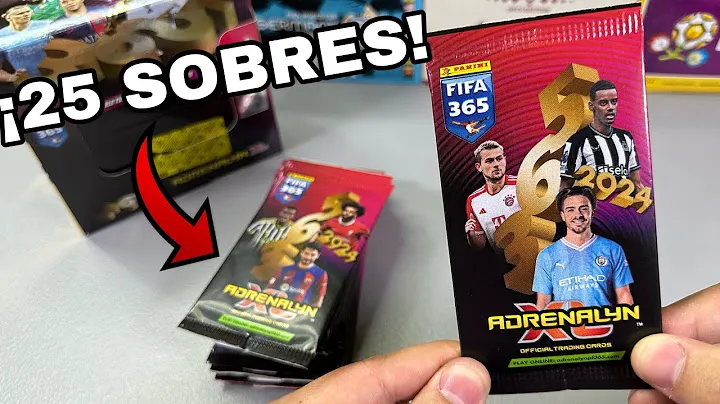 *ABRIMOS 25 SOBRES* de la NUEVA colección Adrenalyn XL FIFA 365 2024 🔥⚽️