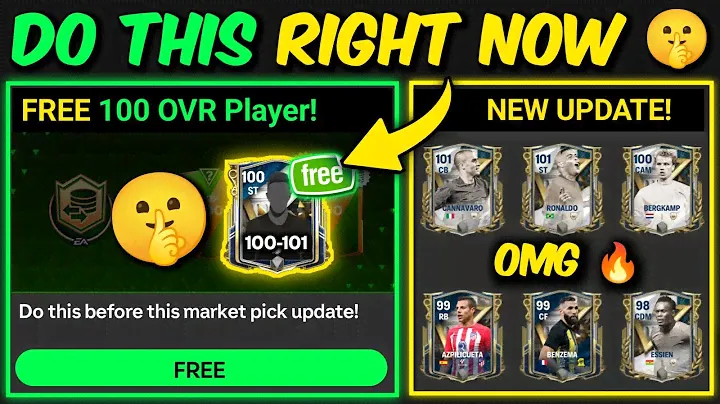 GLITCHES! FREE 100 OVR Player - Market Pick Update Coming in FC Mobile | Mr. Believer