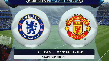 FIFA 15 PC Gameplay - Chelsea vs Manchester United