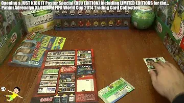 NEUER & NEYMAR LIMITED EDITIONS ☆ ADRENALYN WORLD CUP 2014 ☆ UNBOXING JKI POSTER SPECIAL ☆