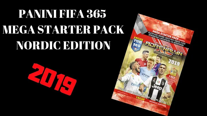 Panini FIFA 365 2019 Mega Starter pack Nordic Edition