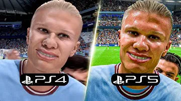 FIFA 23 PS5 vs PS4 Graphics, Player Animation, Gameplay Comparison (old gen vs next gen)