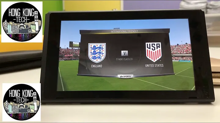 Fifa 18 Nintendo Switch - Unboxing and Gameplay